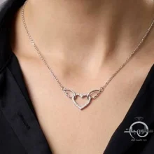 گردنبند نقره زنانه کد NK01071
