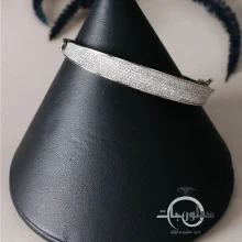 دستبند نقره زنانه کد BR01028