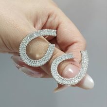 گوشواره نقره کد ER01009