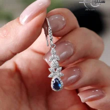 گوشواره نقره زنانه کد ER01011