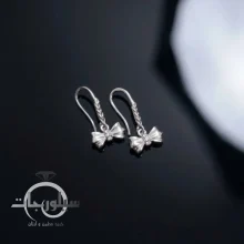 گوشواره نقره پاپیون کد ER01013