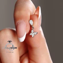 گردن آویز نقره زنانه کد NK01057