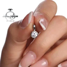 گردن آویز نقره زنانه کد NK01056