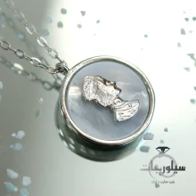 گردن آویز نقره زنانه کد NK01078