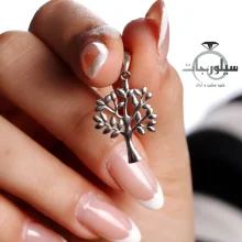 گردن آویز نقره زنانه کد NK01053