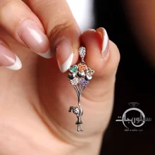 گردن آویز نقره زنانه کد NK01050