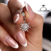 گردن آویز نقره زنانه کد NK01049
