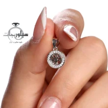 گردن آویز نقره زنانه کد NK01048