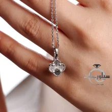 گردن آویز نقره زنانه کد NK01044