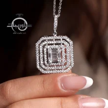 گردنبند نقره زنانه کد NK01043