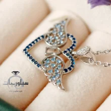 گردن آویز نقره زنانه کد NK01040