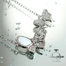 گردن آویز نقره زنانه کد NK01076