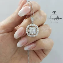 گردن آویزنقره زنانه کد NK01030