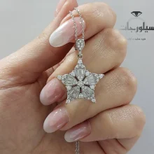 گردن آویز نقره زنانه کد NK01029