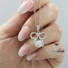 گردن آویز نقره زنانه کد NK01028