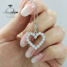 گردن آویز نقره زنانه کد NK01026