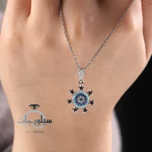 گردن آویز نقره زنانه کد NK01013