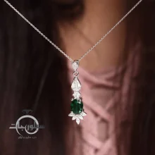 گردن آویز نقره زنانه کد NK01006