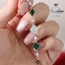 دستبند نقره زنانه کد BR01040