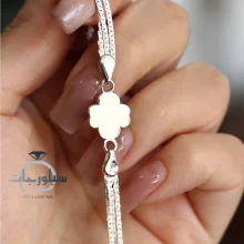 دستبند نقره زنانه کد BR01053