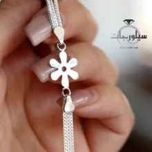 دستبند نقره زنانه کد BR01056