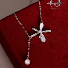 گردنبند نقره زنانه کد NK01063