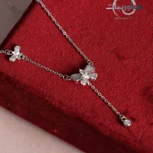 گردنبند نقره زنانه کد NK01064
