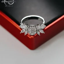 انگشتر نقره زنانه کد RG01040