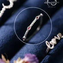انگشتر نقره زنانه کد RG01087