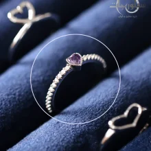 انگشتر نقره زنانه کد RG01089