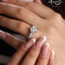 انگشتر نقره زنانه کد RG01101