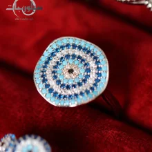 انگشتر نقره زنانه کد RG01117