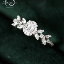انگشتر نقره زنانه کد RG01127