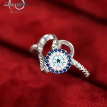 انگشتر نقره زنانه کد RG01130