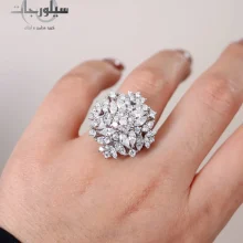 انگشتر نقره زنانه کد RG01134