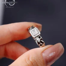 انگشتر نقره زنانه کد RG01140