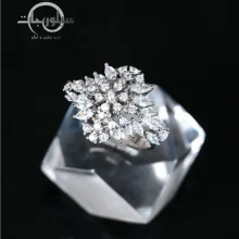 انگشتر نقره زنانه کد RG01161