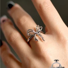 انگشتر نقره زنانه کد RG01184