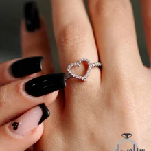 انگشتر نقره زنانه کد RG01194