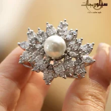انگشتر نقره زنانه کد RG01203