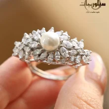 انگشتر نقره زنانه کد RG01206