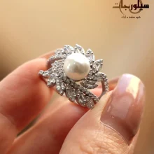 انگشتر نقره زنانه کد RG01207