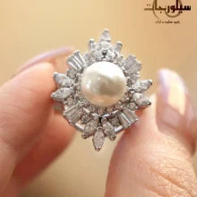 انگشتر نقره زنانه کد RG01208