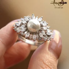 انگشتر نقره زنانه کد RG01213