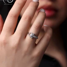 انگشتر نقره زنانه کد RG01216