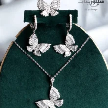 ست نقره زنانه کد WS01016