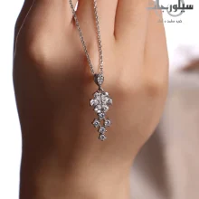 نیم ست نقره زنانه کد WS01020
