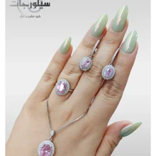 ست نقره زنانه کد WS01047