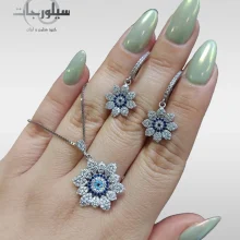 نیم ست نقره کد WS01054