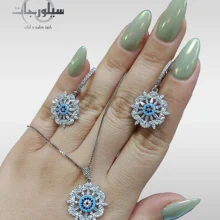 نیم ست نقره کد WS01055